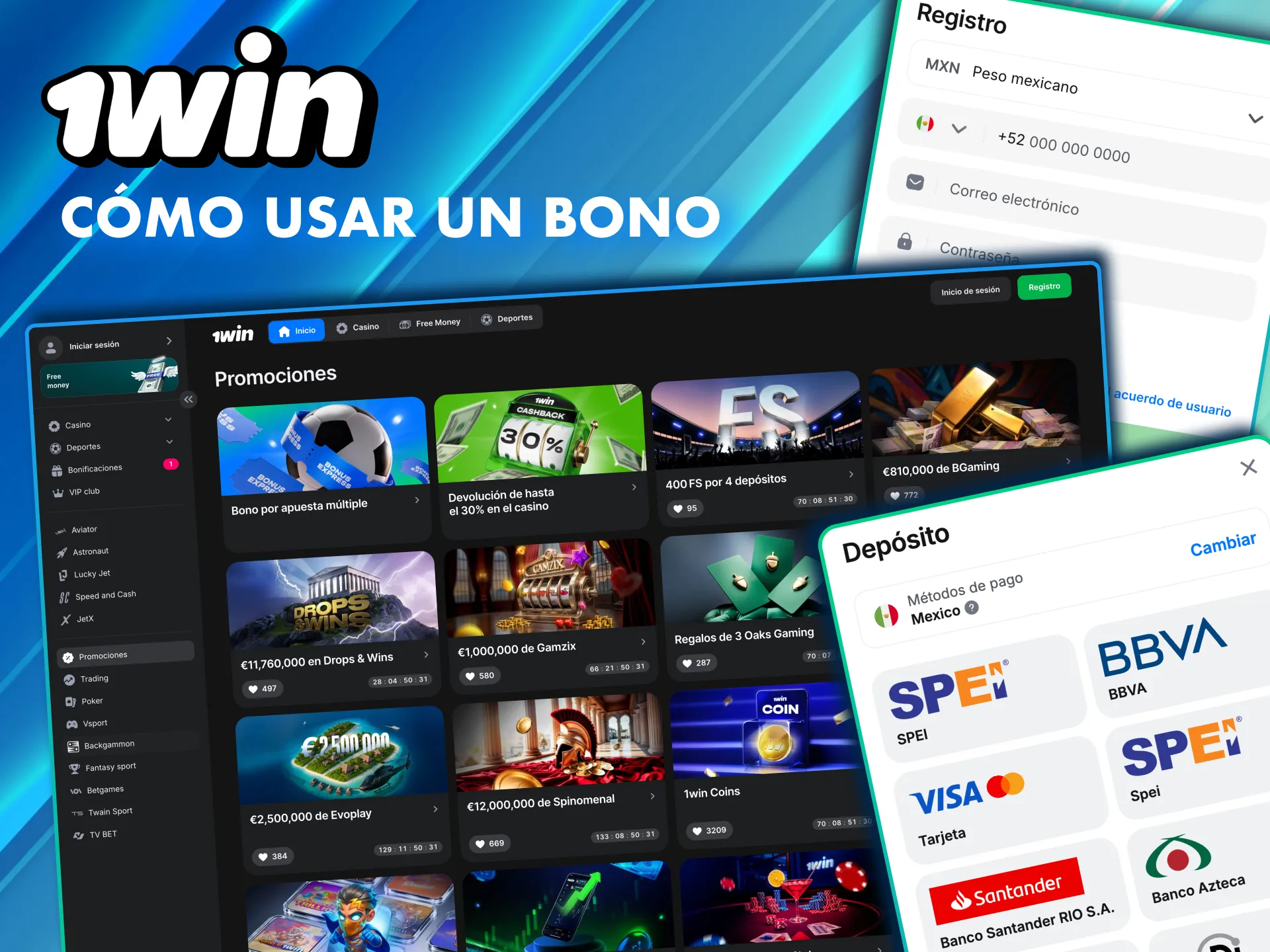 Cómo usar tu bono en 1Win México sin perder beneficios.